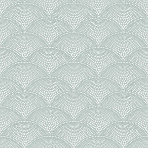 Feather Fan Print Room Blue by Cole & Son Wallcovering