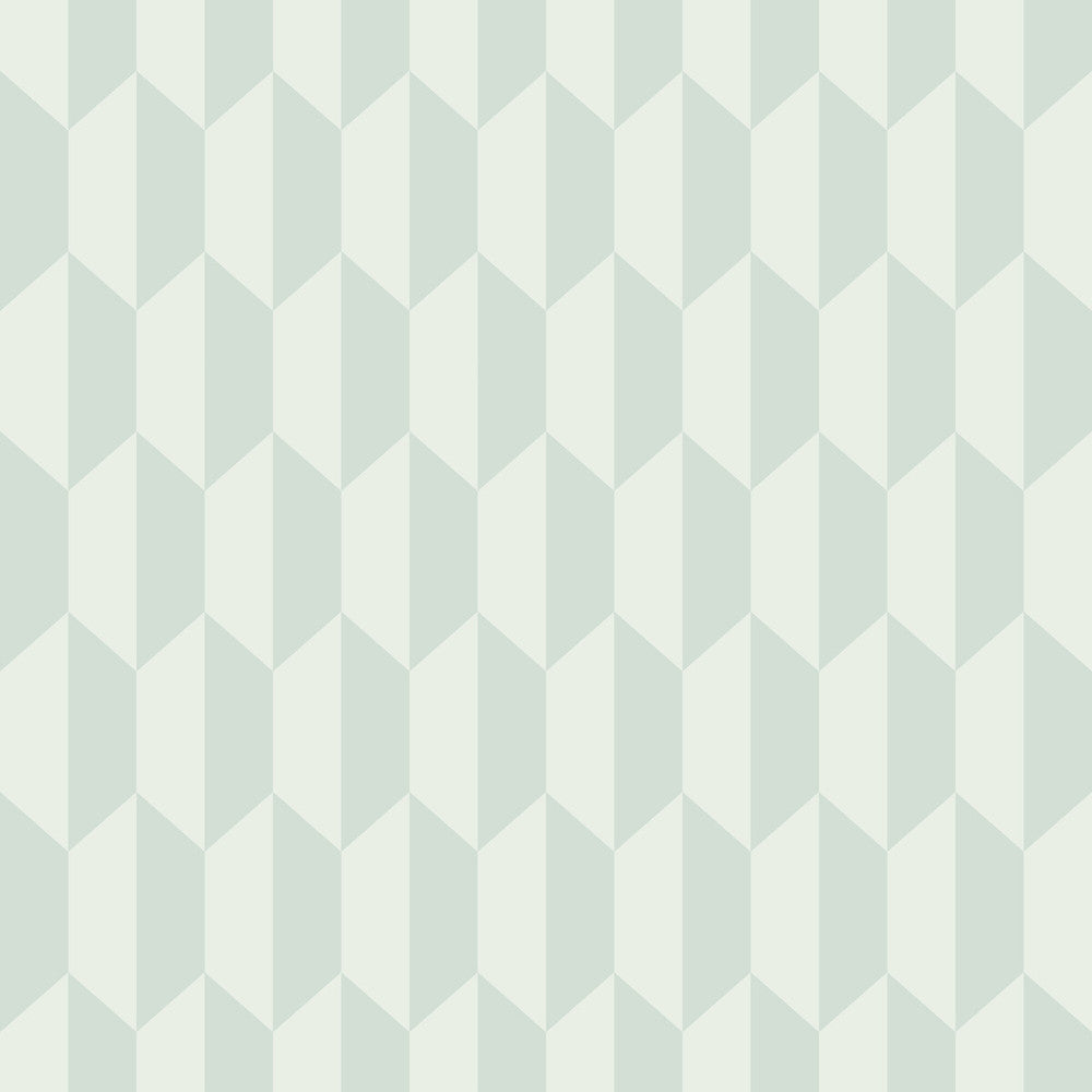 Petite Tile Fresh Duck Egg by Cole & Son Wallcovering COLE & SON ICONS PAPER - 100% United Kingdom Horizontal: and Vertical: 6.9 21 - Fabric Carolina -
