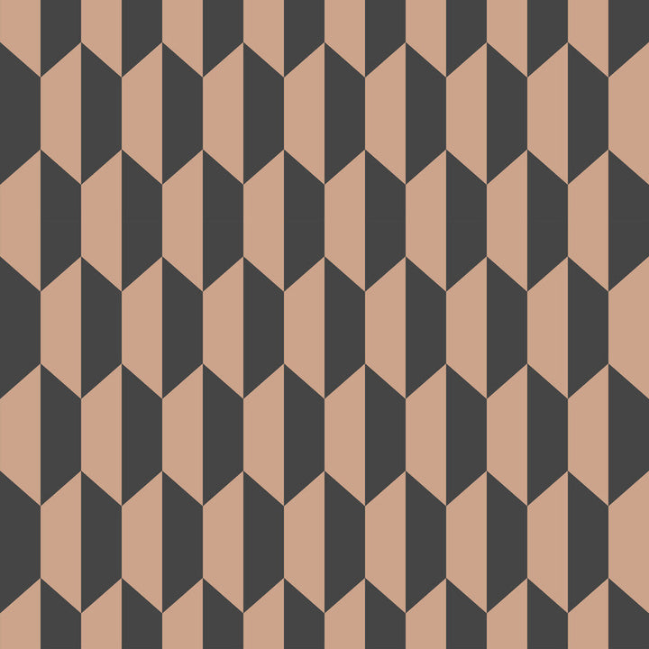 Petite Tile Charcoal/Bronze by Cole & Son Wallcovering Cole & Son Wallcovering Petite Tile Charcoal/BronzeWallcovering COLE & SON ICONS PAPER - 100% United Kingdom </p><p>Repeat: H: , V: 6.9 21 - Fabric Carolina -