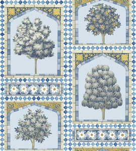 Sultan'S Palace China Blue & Ochre by Cole & Son Wallcovering