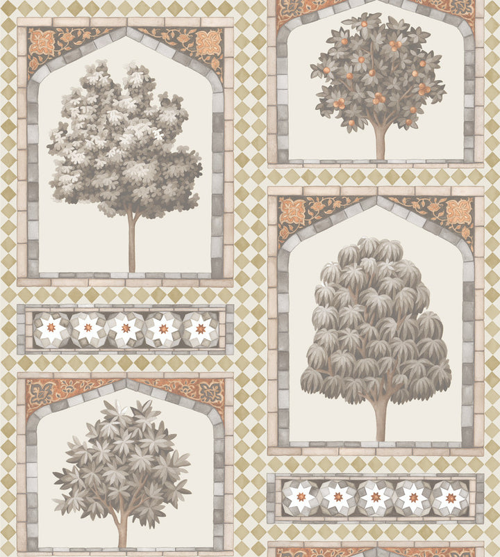 Sultan'S Palace Gold & Spice by Cole & Son Wallcovering