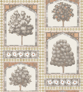 Sultan'S Palace Gold & Spice by Cole & Son Wallcovering