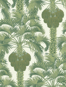 Hollywood Palm Leaf Green by Cole & Son Wallcovering