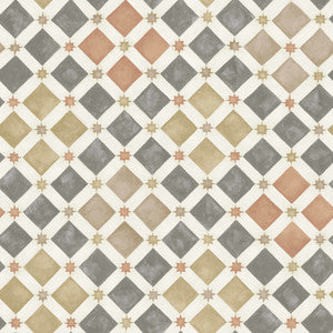 Zellige Spice & Charcoal by Cole & Son Wallcovering