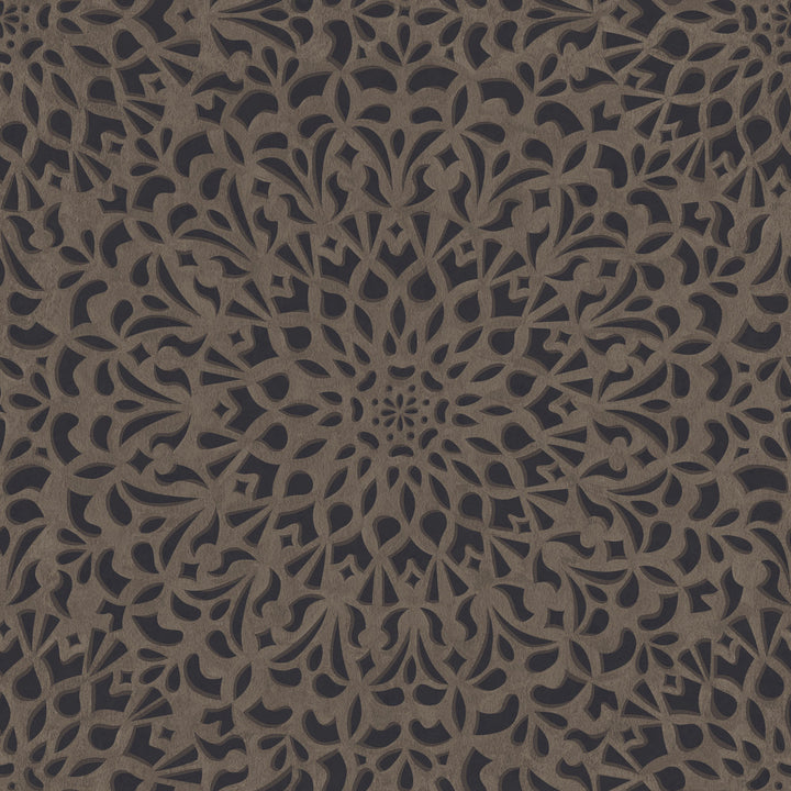 Medina Pewter & Charcoal by Cole & Son Wallcovering