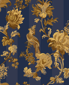Zerzura Royal Blue & Gold by Cole & Son Wallcovering