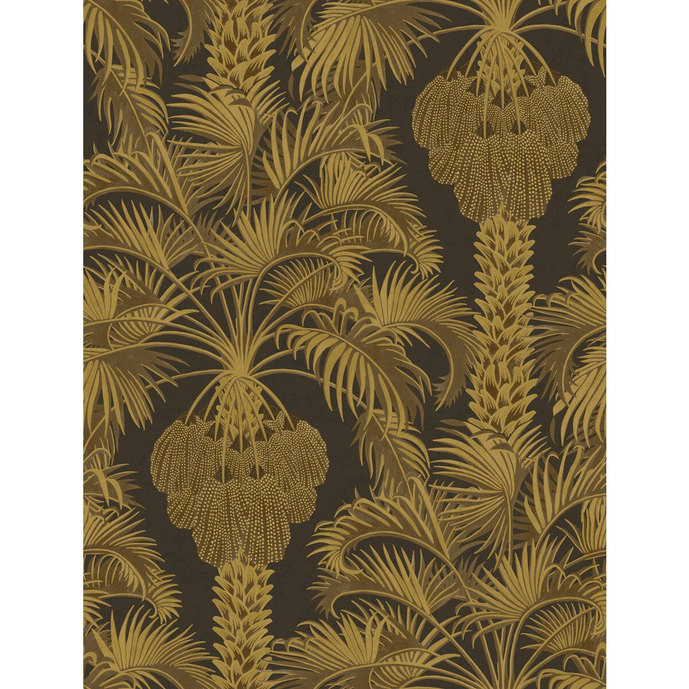 Hollywood Palm Charcoal & Gold by Cole & Son Wallcovering COLE & SON MARTYN LAWRENCE BULLARD PAPER - 100% United Kingdom Horizontal: and Vertical: 27 20.5 - Fabric Carolina -