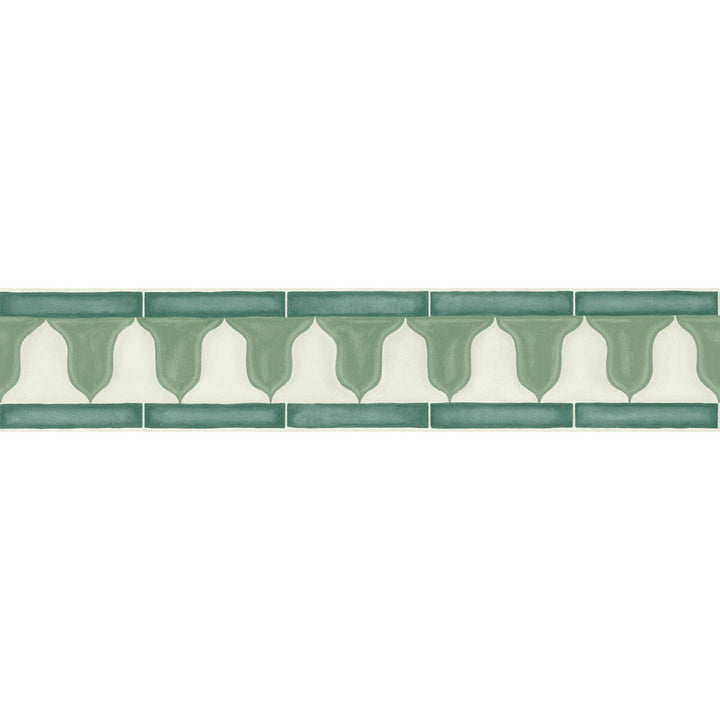 Zellige Border Olive by Cole & Son Wallcovering Cole & Son Wallcovering Zellige Border OliveWallcovering COLE & SON MARTYN LAWRENCE BULLARD PAPER - 100% United Kingdom </p><p>Repeat: H: 20.5, V: 4.1 - Fabric Carolina -