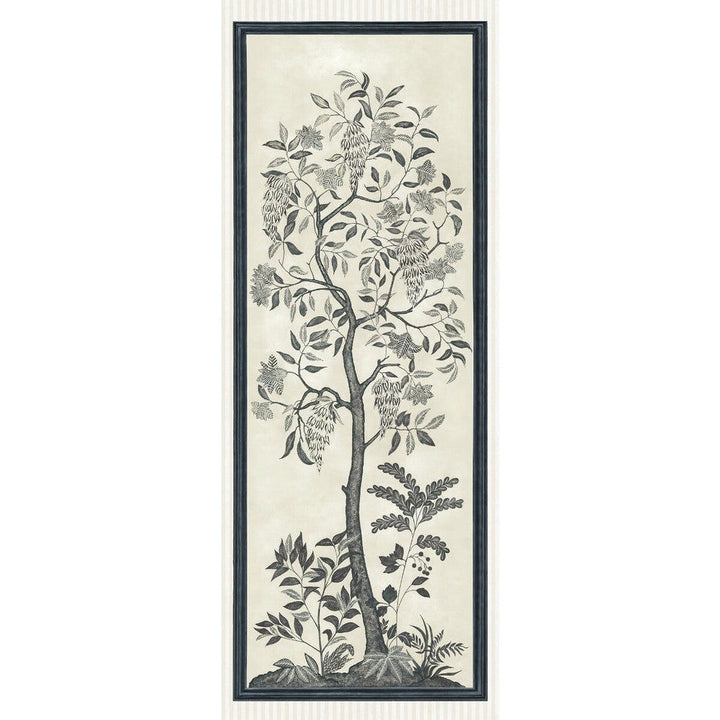 Trees Of Eden/Eternity Charcoal & Parchment by Cole & Son Designer Wallcovering COLE & SON MARTYN LAWRENCE BULLARD PAPER - 100% United Kingdom Horizontal: and Vertical: 27.5 - Swanky Fabrics -