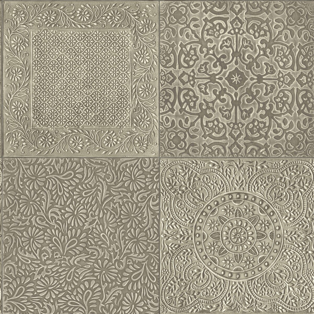 Bazaar Gilver by Cole & Son Wallcovering COLE & SON MARTYN LAWRENCE BULLARD PAPER - 100% United Kingdom Horizontal: and Vertical: 20.5 20.5 - Fabric Carolina -