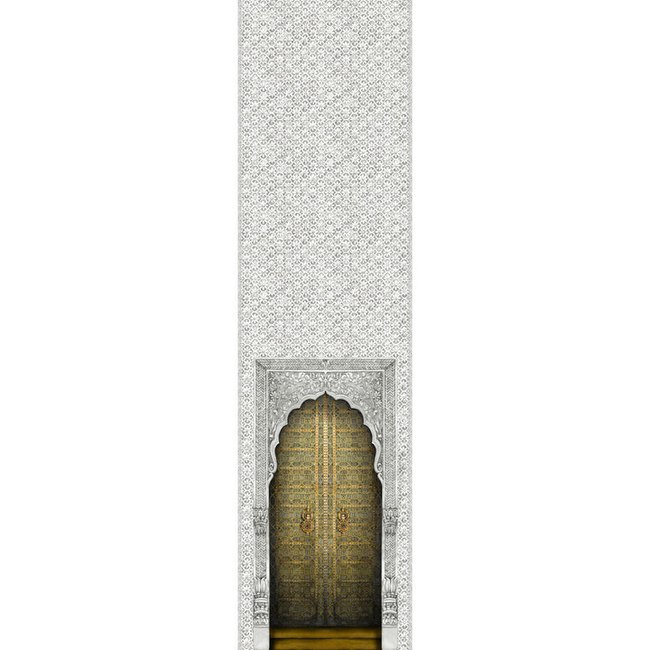 Bahia Gold & Stone by Cole & Son Wallcovering COLE & SON MARTYN LAWRENCE BULLARD PAPER - 100% United Kingdom Horizontal: 54 and Vertical: 200.8 54 - Fabric Carolina -