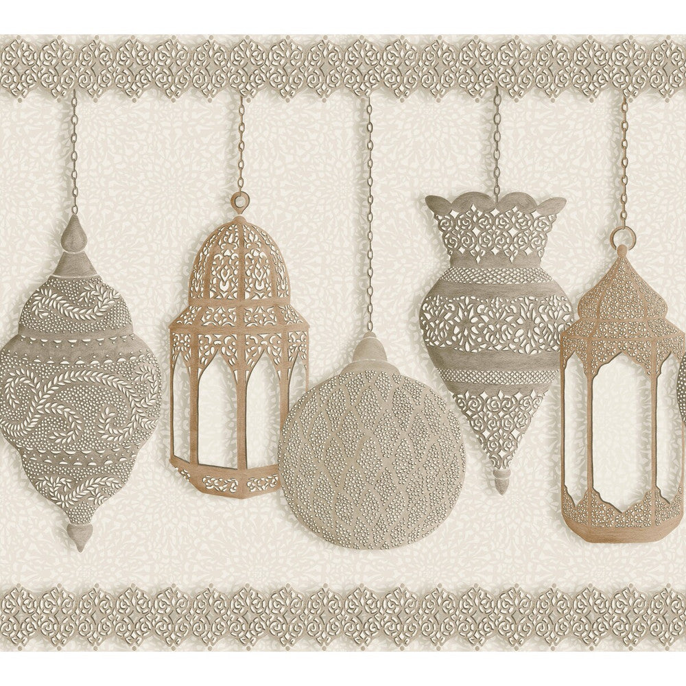 Fez Gilver & Parchment by Cole & Son Wallcovering COLE & SON MARTYN LAWRENCE BULLARD PAPER - 100% United Kingdom - Horizontal: 30 and Vertical: - 27 - Fabric Carolina -