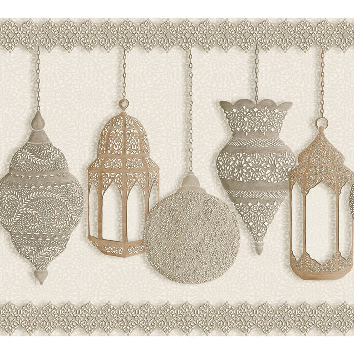 Fez Gilver & Parchment by Cole & Son Wallcovering COLE & SON MARTYN LAWRENCE BULLARD PAPER - 100% United Kingdom - Horizontal: 30 and Vertical: - 27 - Fabric Carolina -