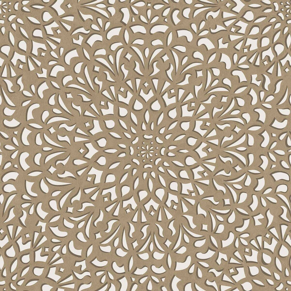 Medina Gilver & Parchment by Cole & Son Wallcovering COLE & SON MARTYN LAWRENCE BULLARD PAPER - 100% United Kingdom Horizontal: and Vertical: 20.9 20.9 - Fabric Carolina -