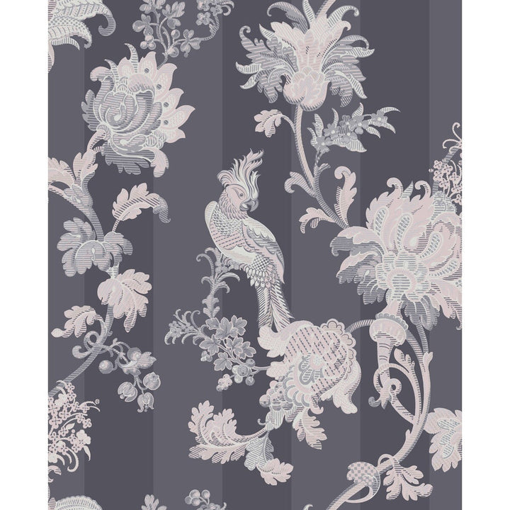 Zerzura Slate Grey & Blush Pink by Cole & Son Designer Wallcovering COLE & SON MARTYN LAWRENCE BULLARD PAPER - 100% United Kingdom Horizontal: and Vertical: 25.2 20.5 - Swanky Fabrics -