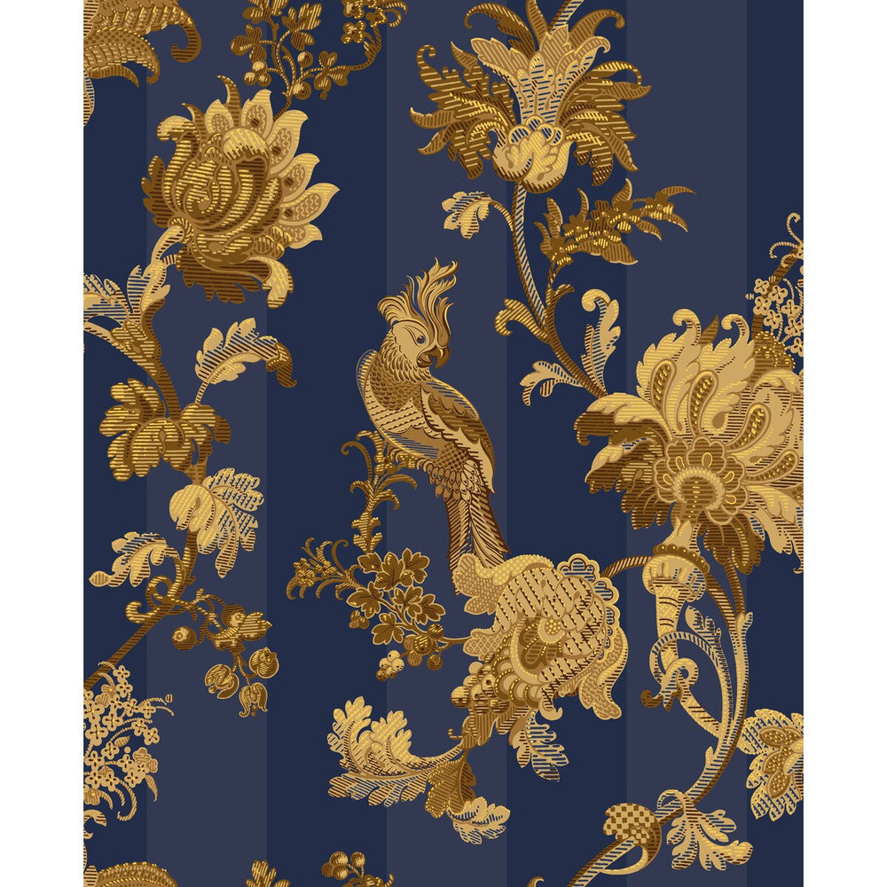 Zerzura Royal Blue & Gold by Cole & Son Wallcovering Cole & Son Wallcovering Zerzura Royal Blue & GoldWallcovering COLE & SON MARTYN LAWRENCE BULLARD PAPER - 100% United Kingdom </p><p>Repeat: H: , V: 25.2 20.5 - Fabric Carolina -