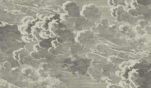 Nuvolette Gilver & Charcoal by Cole & Son Wallcovering