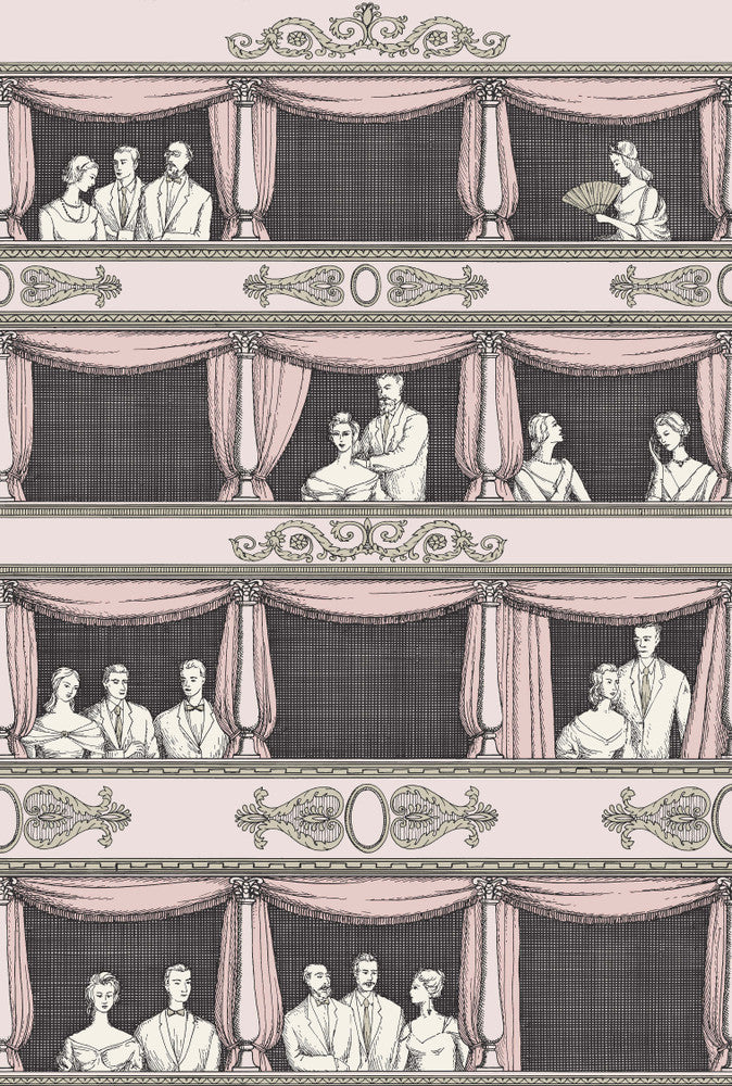 Teatro Ballet Slipper by Cole & Son Wallcovering
