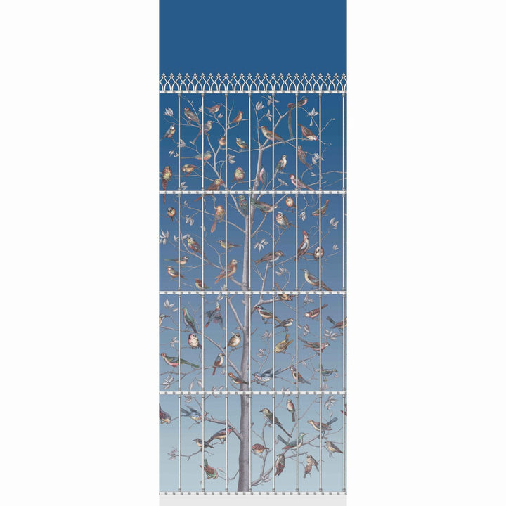 Uccelli Hyacinth by Cole & Son Wallcovering COLE & SON FORNASETTI PAPER - 100% United Kingdom Horizontal: 41 and Vertical: 110.2 41 - Fabric Carolina -