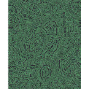 Malachite Emerald/Black by Cole & Son Wallcovering