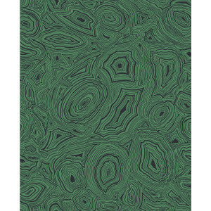 Malachite Emerald/Black by Cole & Son Wallcovering