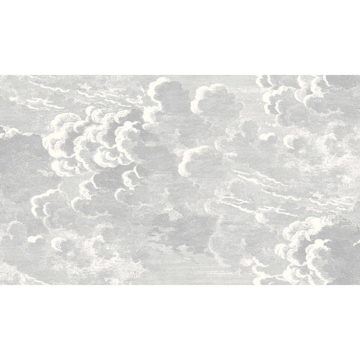 Nuvolette Soot/Snow by Cole & Son Wallcovering COLE & SON FORNASETTI SENZA TEMPO PAPER - 100% United Kingdom - Horizontal: 54 and Vertical: 31.5 54 - Fabric Carolina -