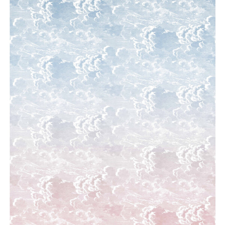 Nuvole Al Tramonto Dusk/Pink by Cole & Son Wallcovering COLE & SON FORNASETTI PAPER - 100% United Kingdom - Horizontal: 108 and Vertical: 118 108 - Fabric Carolina -