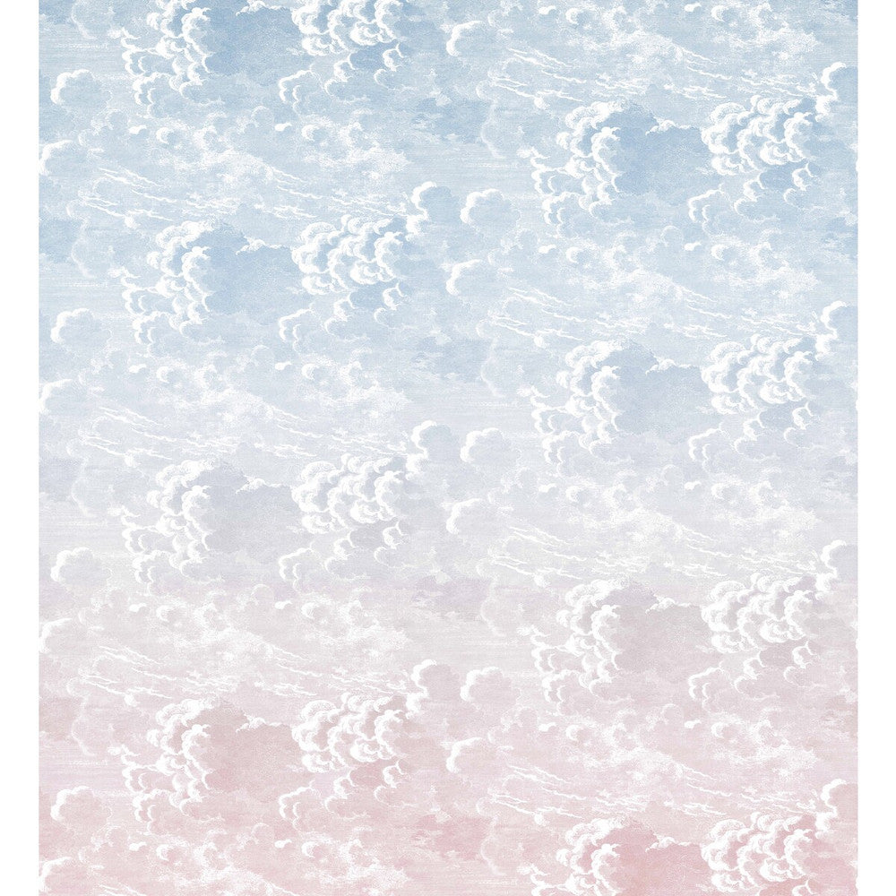 Nuvole Al Tramonto Dusk/Pink by Cole & Son Wallcovering COLE & SON FORNASETTI PAPER - 100% United Kingdom Horizontal: 108 and Vertical: 118 108 - Fabric Carolina -
