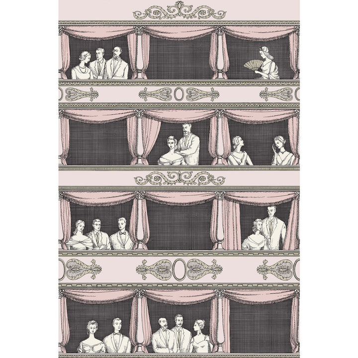 Teatro Ballet Slipper by Cole & Son Wallcovering Cole & Son Wallcovering Teatro Ballet SlipperWallcovering COLE & SON FORNASETTI PAPER - 100% United Kingdom </p><p>Repeat: H: , V: 40 27 - Fabric Carolina -