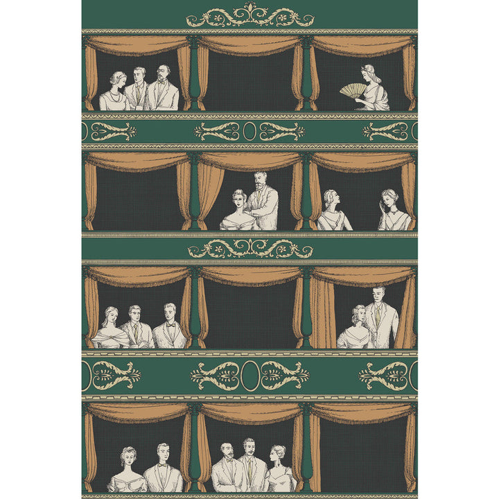 Teatro Racing Car Green by Cole & Son Wallcovering Cole & Son Wallcovering Teatro Racing Car GreenWallcovering COLE & SON FORNASETTI PAPER - 100% United Kingdom </p><p>Repeat: H: , V: 40 27 - Fabric Carolina -