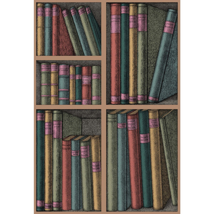 Ex Libris Forest by Cole & Son Designer Wallcovering COLE & SON FORNASETTI PAPER - 100% United Kingdom Horizontal: and Vertical: 30 20.5 - Swanky Fabrics -