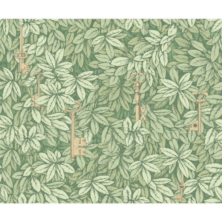 Chiavi Segrete Olive by Cole & Son Wallcovering COLE & SON FORNASETTI PAPER - 100% United Kingdom Horizontal: and Vertical: 22.4 27 - Fabric Carolina -