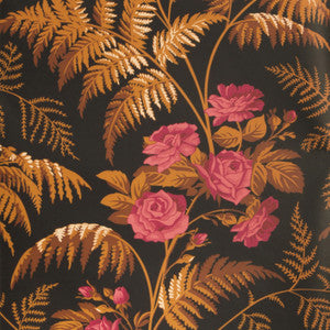 Rose Cerise/B Orange/Black by Cole & Son Wallcovering