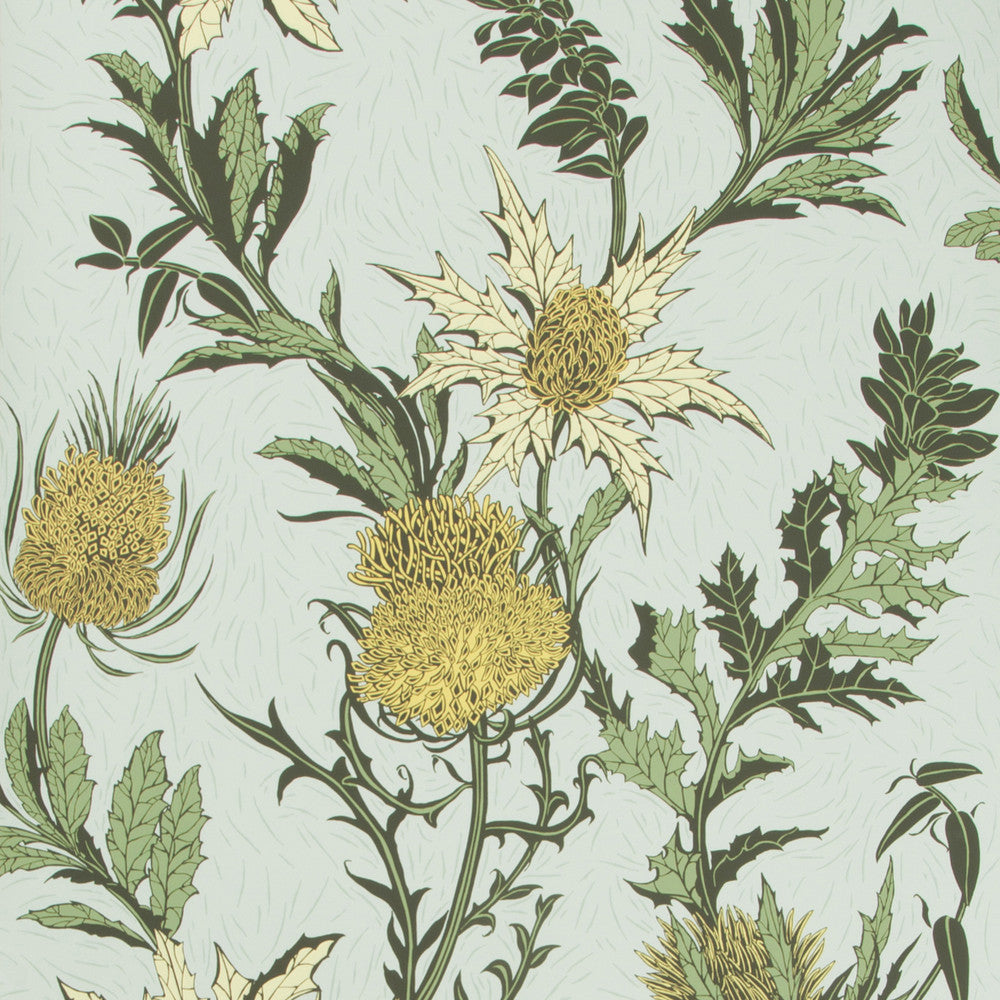 Thistle Lemon/Olive/D Egg by Cole & Son Wallcovering