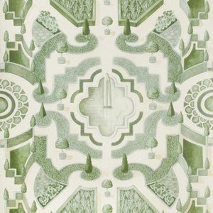 Topiary Leaf Green by Cole & Son Wallcovering
