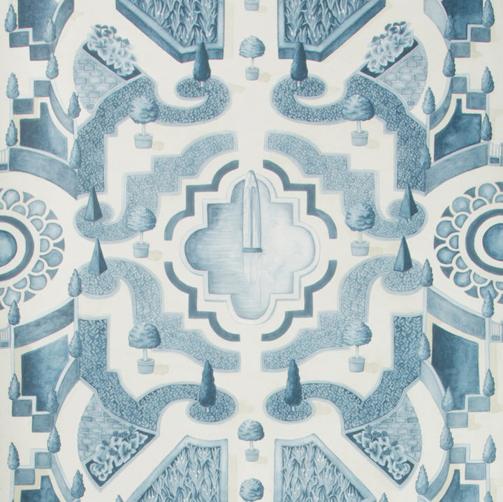 Topiary China Blue by Cole & Son Wallcovering