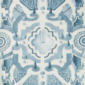 Topiary China Blue by Cole & Son Wallcovering