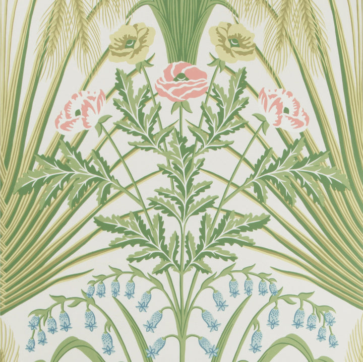 Bluebell Spring Green/Crm by Cole & Son Wallcovering