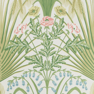 Bluebell Spring Green/Crm by Cole & Son Wallcovering