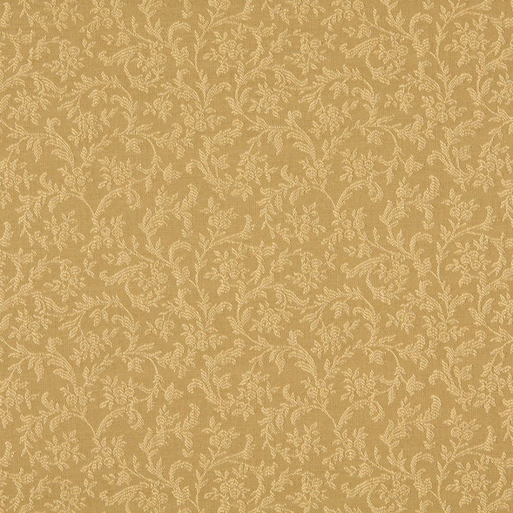 1155 Gold Vine by Charlotte Fabric Uptown Jacquards VII 52% Polyester, 48% Cotton Made In USA Exceeds 70,000 Wyzenbeek Rubs (Heavy Duty) Horizontal: 7" x Vertical: 6.5" 54 Inches - Fabric Carolina -