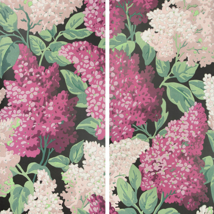 Lilac Grandiflora M/B/C by Cole & Son Designer Wallcovering COLE & SON BOTANICAL BOTANICA PAPER - 100% United Kingdom - Horizontal: - and Vertical: 68.6 55 - Swanky Fabrics -