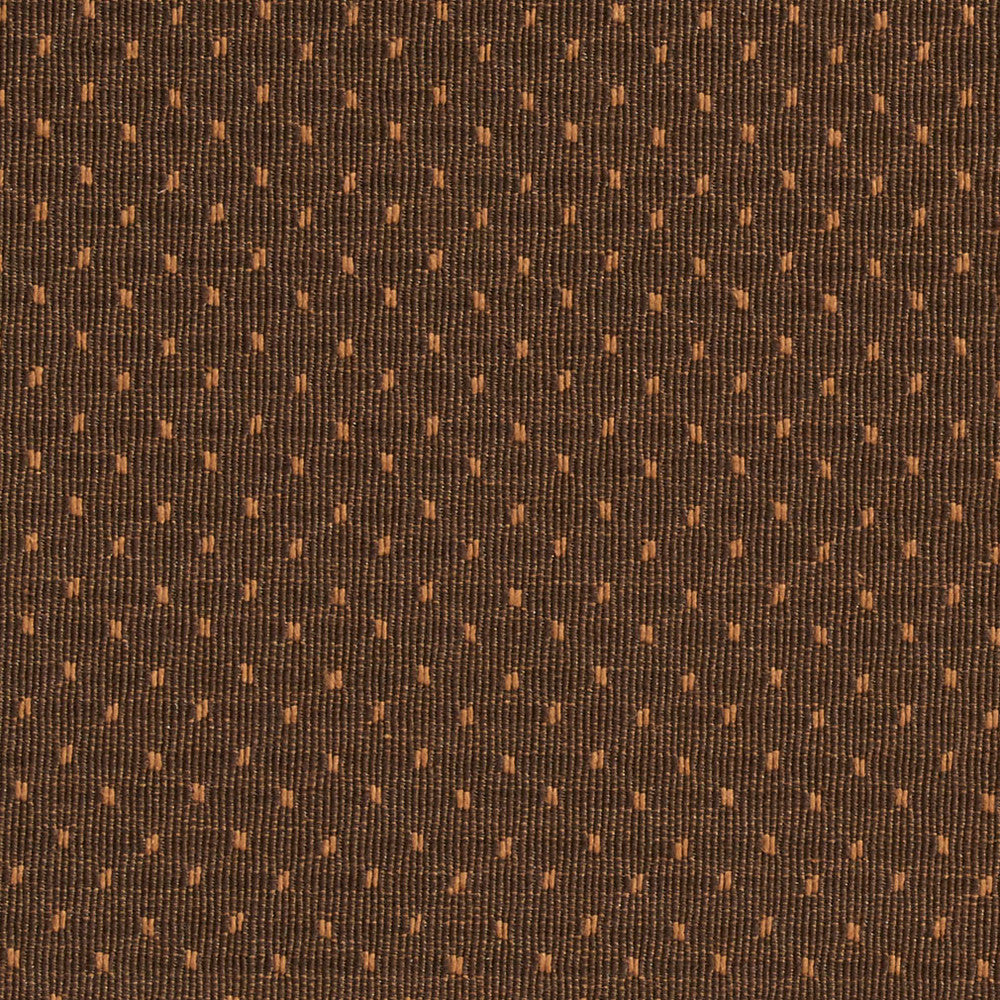 1160 Cocoa Dot by Charlotte Fabric Uptown Jacquards VII 52% Polyester, 48% Cotton Made In USA Exceeds 70,000 Wyzenbeek Rubs (Heavy Duty) Horizontal: .25" x Vertical: .25" 54 Inches - Fabric Carolina -