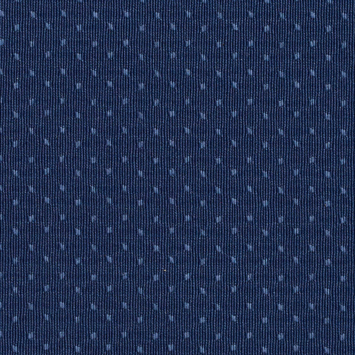 1163 Sapphire Dot by Charlotte Fabric Uptown Jacquards VII 52% Polyester, 48% Cotton Made In USA Exceeds 70,000 Wyzenbeek Rubs (Heavy Duty) Horizontal: .25" x Vertical: .25" 54 Inches - Fabric Carolina -