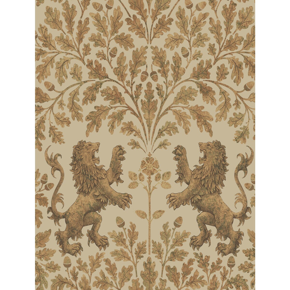 Boscobel Oak M Gold/Oat by Cole & Son Wallcovering Cole & Son Wallcovering Boscobel Oak M Gold/OatWallcovering COLE & SON PEARWOOD PAPER - 100% United Kingdom </p><p>Repeat: H: 20.5, V: 27 20.5 - Fabric Carolina -