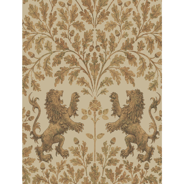 Boscobel Oak M Gold/Oat by Cole & Son Wallcovering COLE & SON PEARWOOD PAPER - 100% United Kingdom - Horizontal: 20.5 and Vertical: 27 20.5 - Fabric Carolina -