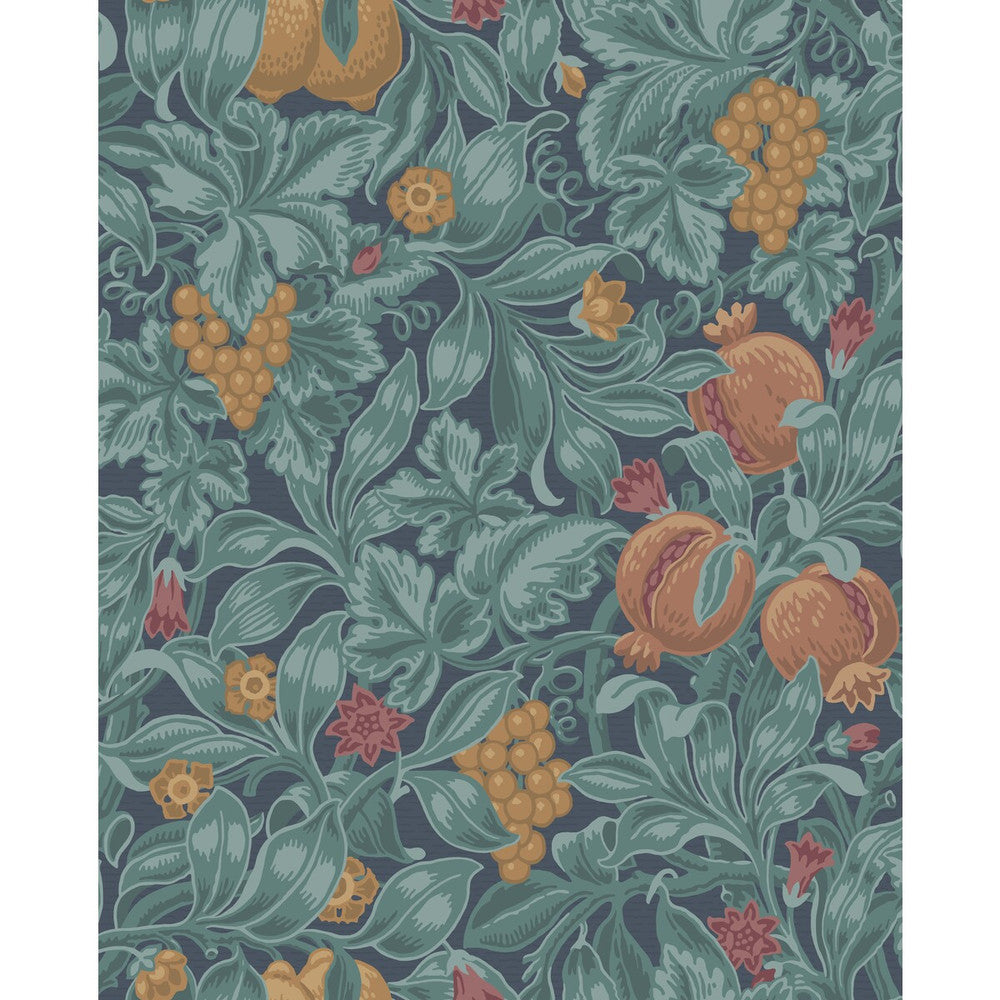 Vines Of Pomona Oran/Teal by Cole & Son Wallcovering Cole & Son Wallcovering Vines Of Pomona Oran/TealWallcovering COLE & SON PEARWOOD PAPER - 100% United Kingdom </p><p>Repeat: H: 20.5, V: 25.5 20.5 - Fabric Carolina -