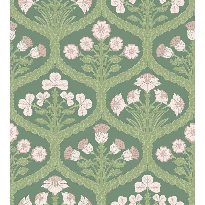 Floral Kingdom Bslip/Leaf by Cole & Son Wallcovering Cole & Son Wallcovering Floral Kingdom Bslip/LeafWallcovering COLE & SON PEARWOOD PAPER - 100% United Kingdom </p><p>Repeat: H: 27, V: 29.9 27 - Fabric Carolina -