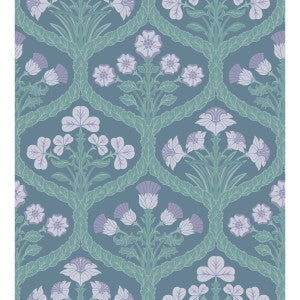 Floral Kingdom Lilac/Teal by Cole & Son Wallcovering