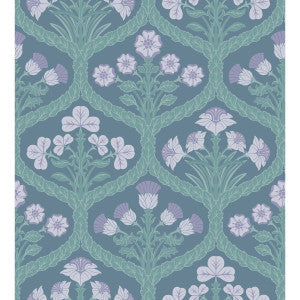 Floral Kingdom Lilac/Teal by Cole & Son Wallcovering