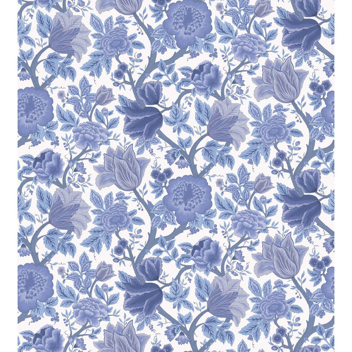 Midsummer Bloom Hyacinth by Cole & Son Wallcovering COLE & SON PEARWOOD PAPER - 100% United Kingdom Horizontal: 27 and Vertical: 30 27 - Fabric Carolina -